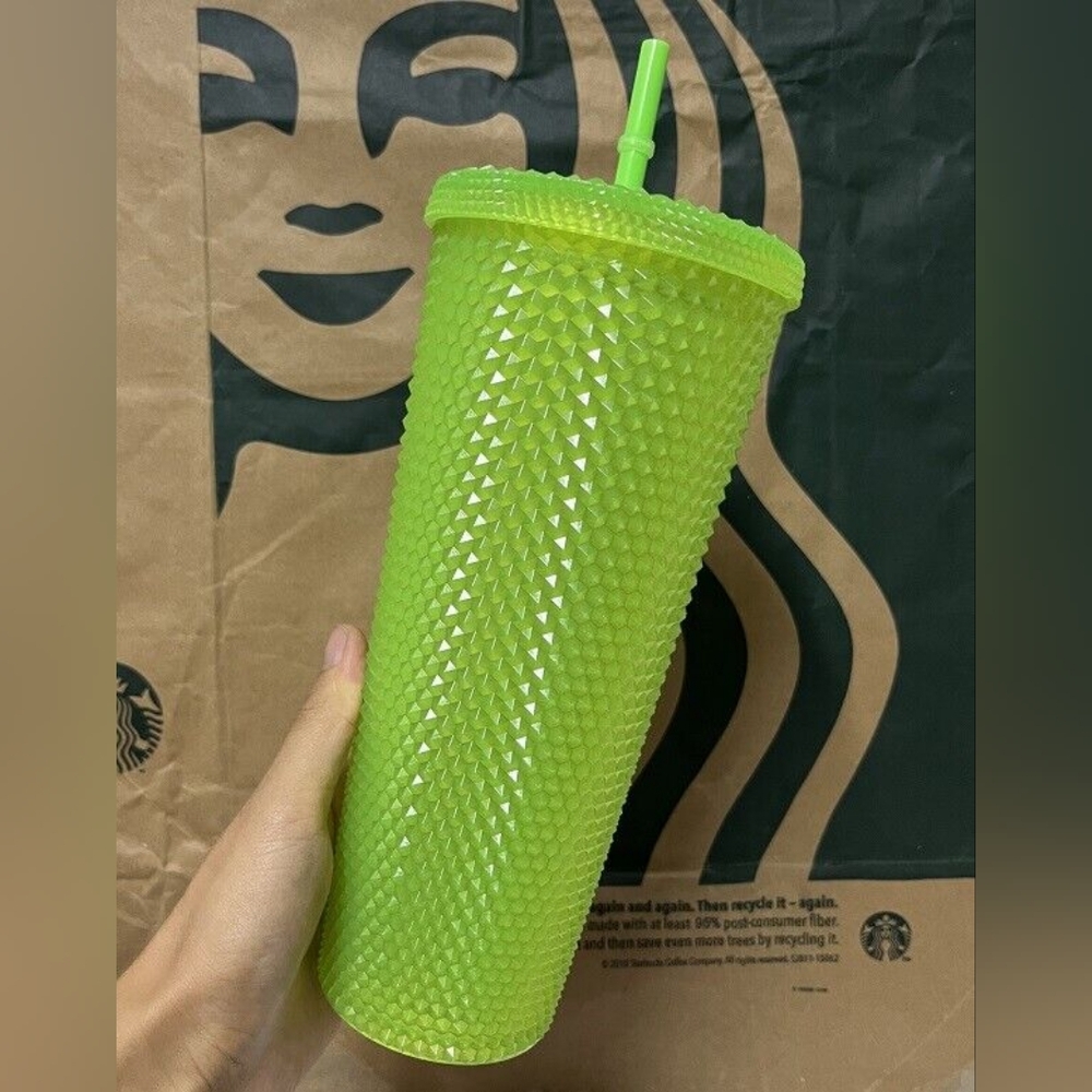 LAST CHANCE Starbucks Glow in the dark studded tumbler